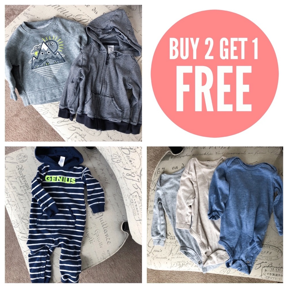 ALL kids clothing/listings Buy 2 get 1 Free